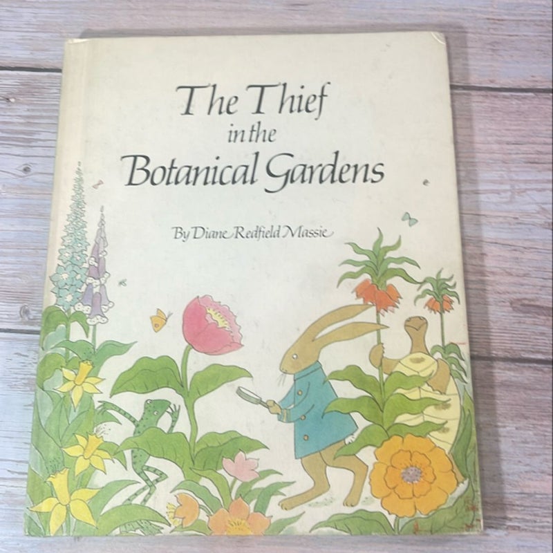 The Thief in the Botanical Gardens vintage 1st printing