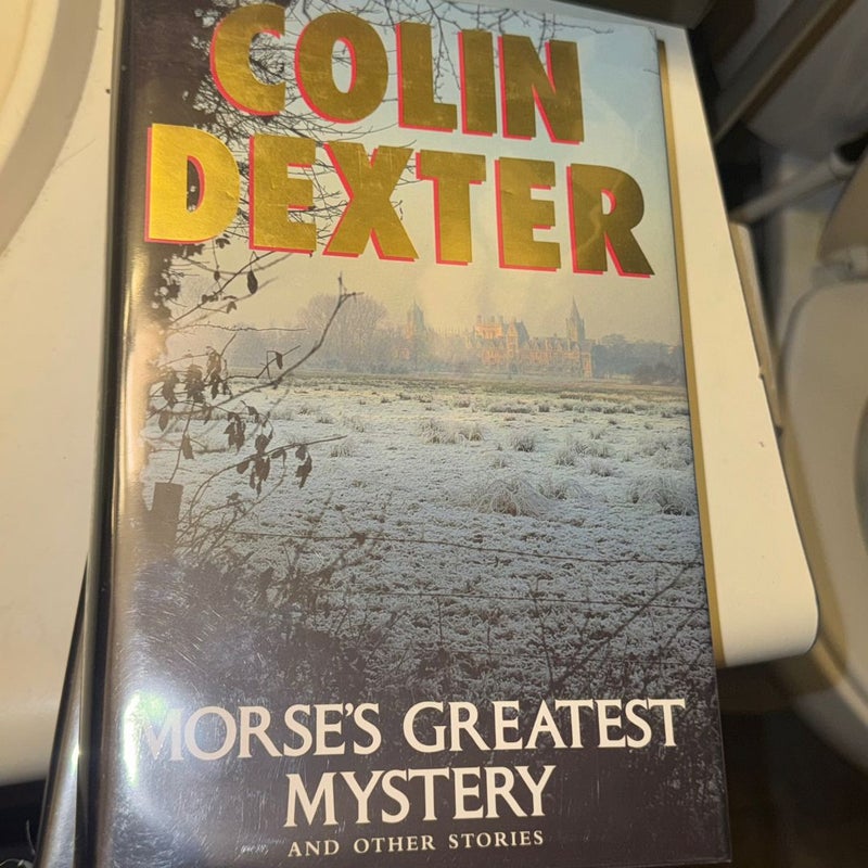 MORSE'S GREATEST MYSTERY AND OTHER STORIES SIGNED 