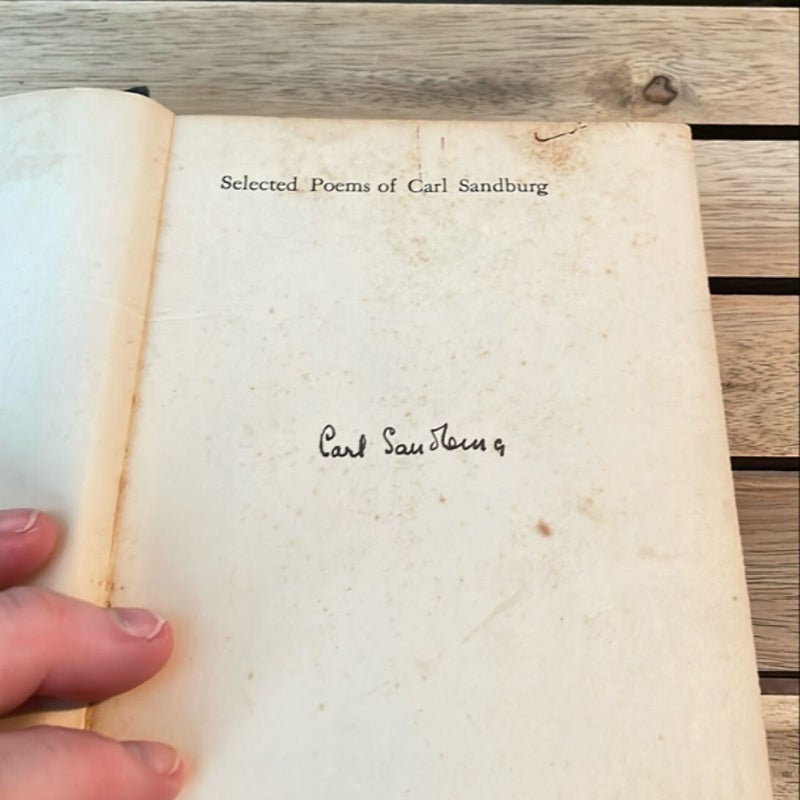 Selected Poems of Carl Sandberg (1939)