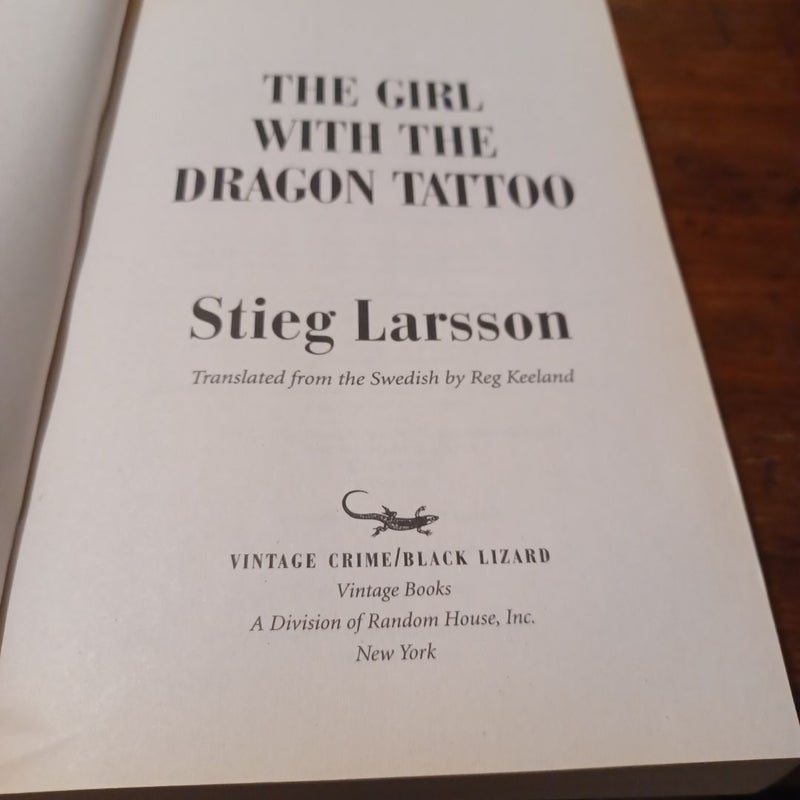 The Girl with the Dragon Tattoo