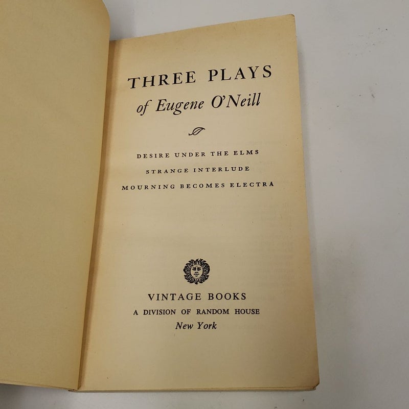The Complete Text of Three of Eugene O'Neil's Greatest Plays 