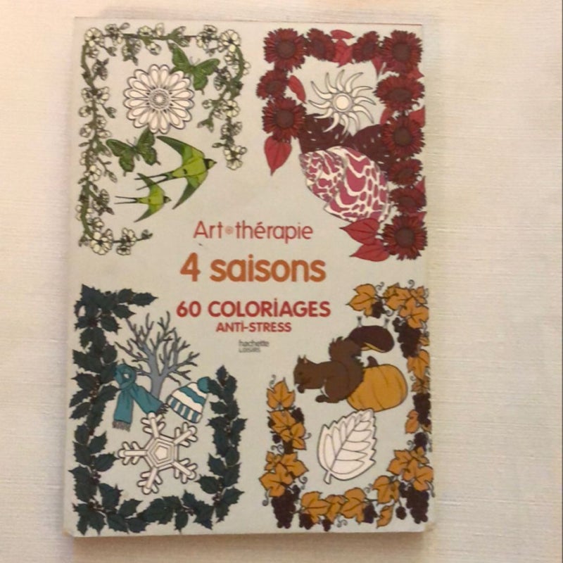 Art Therapy 4 Seasons (French edition)