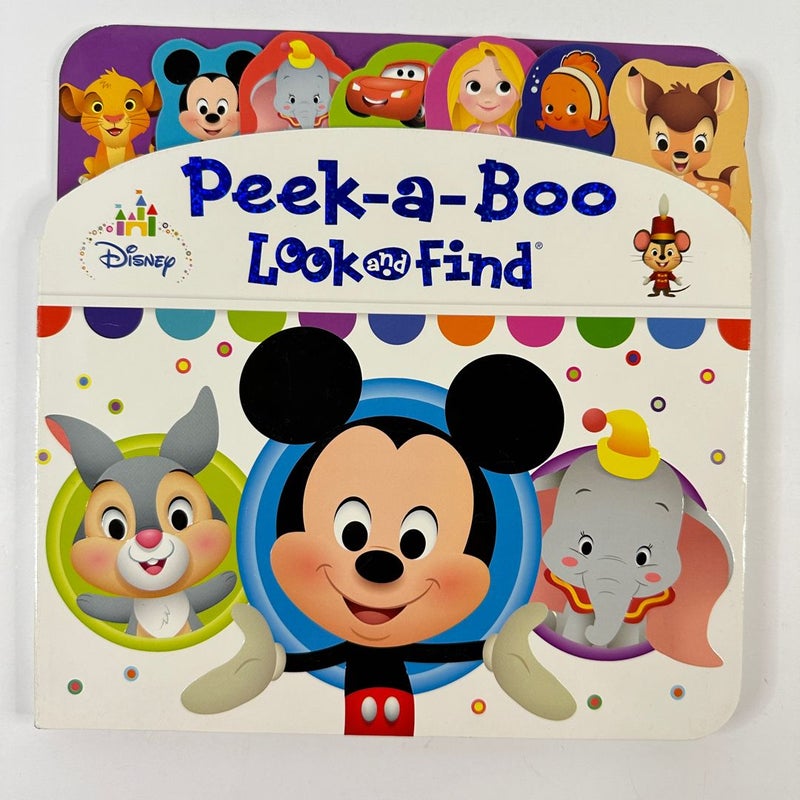 Disney Lift a Flap Look and Find, Tabs (Board Book)