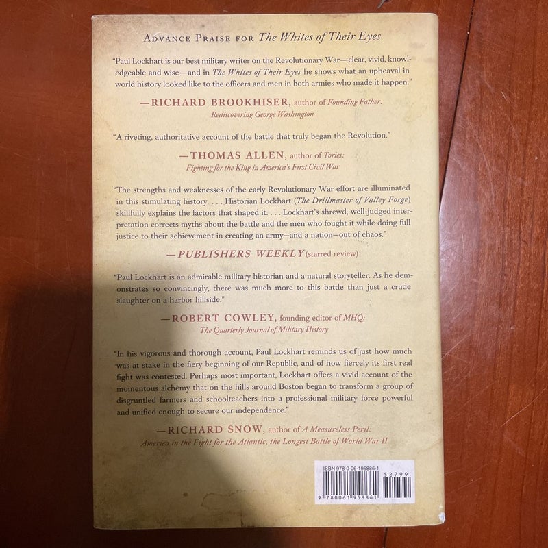 The Whites of Their Eyes by Paul Lockhart, Hardcover Pangobooks