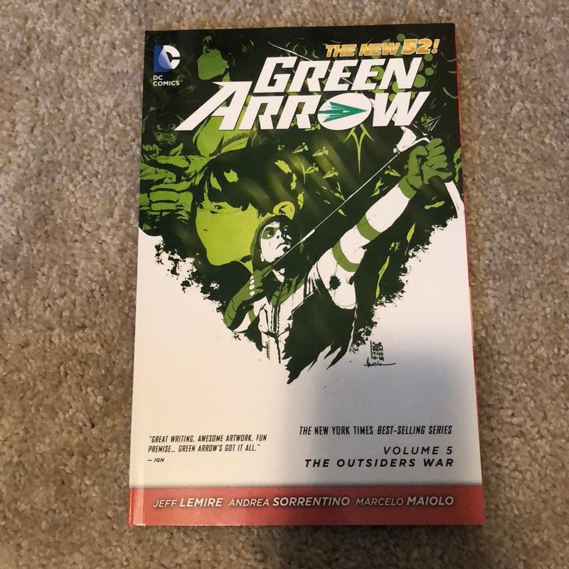 Green Arrow Vol. 5: the Outsiders War (the New 52)