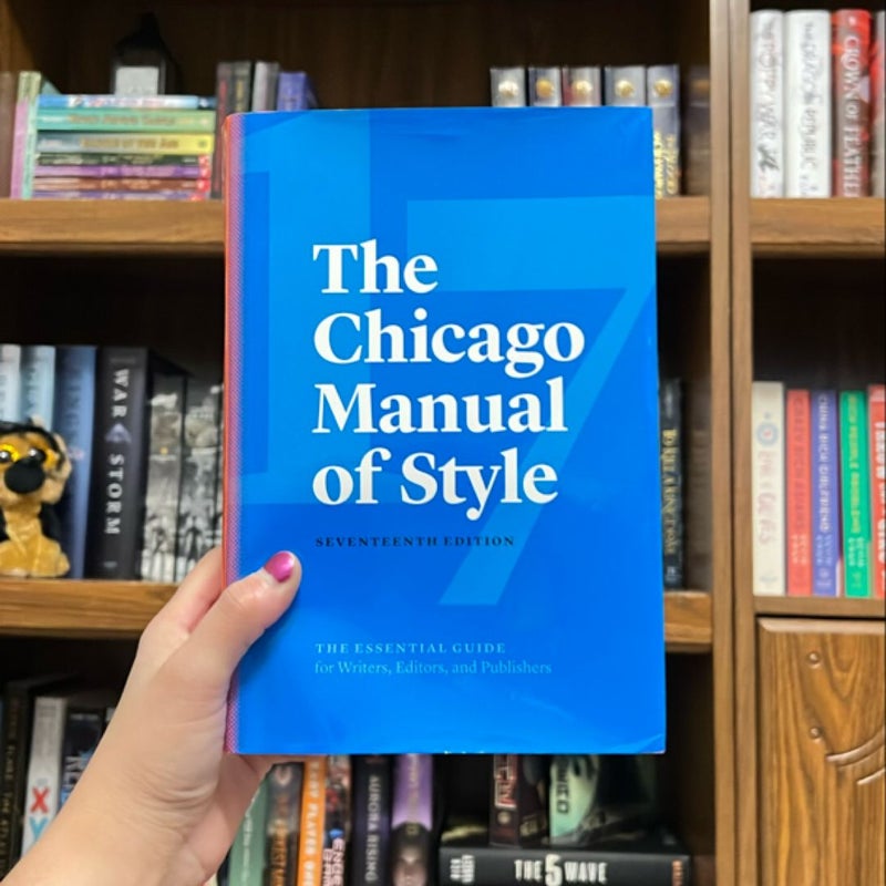 The Chicago Manual of Style, 17th Edition