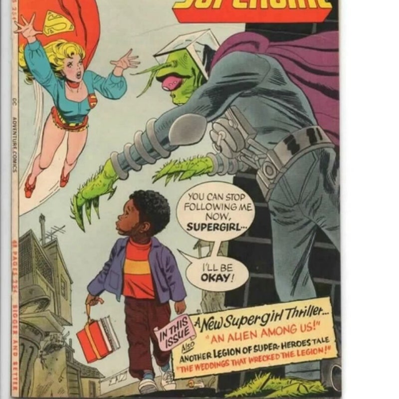ADVENTURE COMICS SUPERGIRL   NO.411  VF   1971   DC
