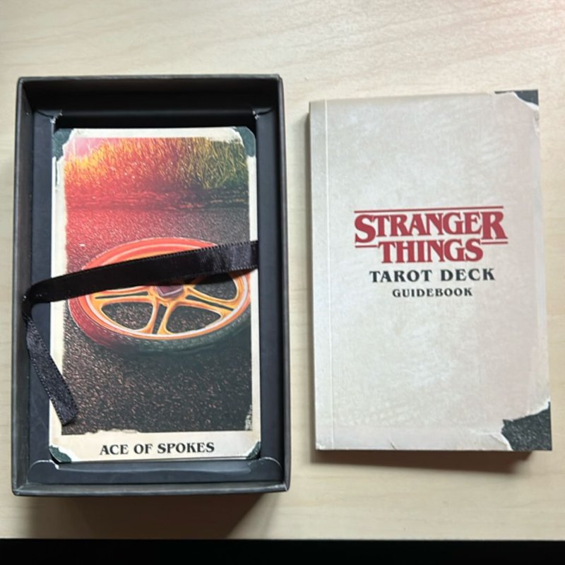 Stranger Things Tarot Deck and Guidebook