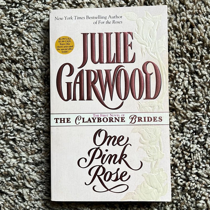 One Pink Rose first printing 