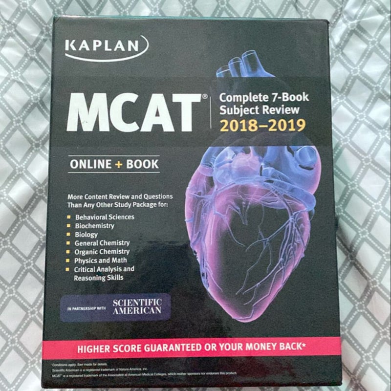 MCAT Complete 7-Book Subject Review