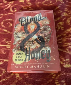 Signed and Library Wrapped Blood and Honey