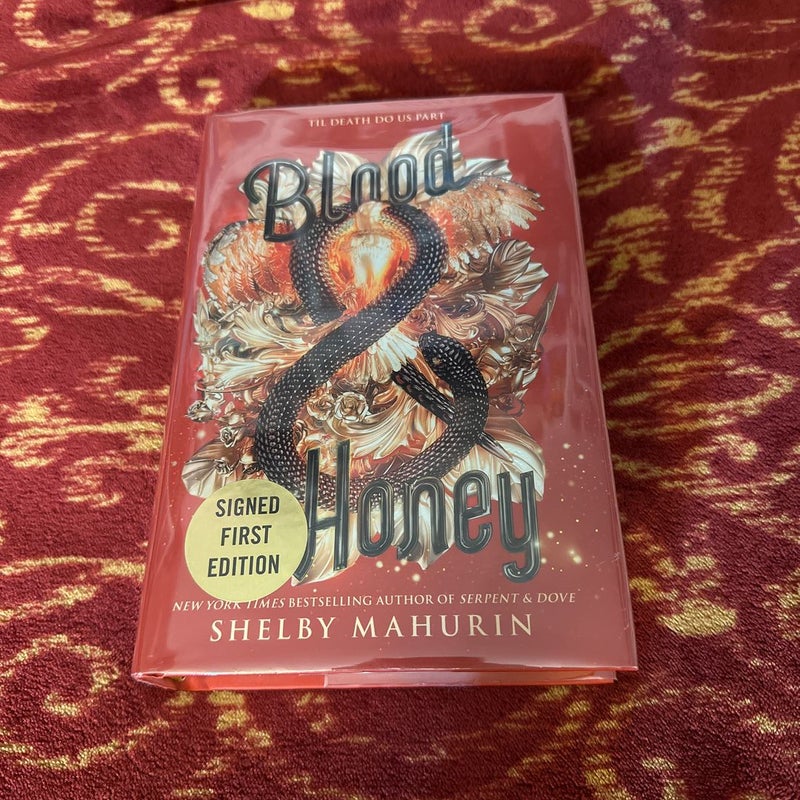 Signed and Library Wrapped Blood and Honey