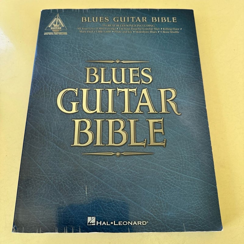 Blues Guitar Bible 