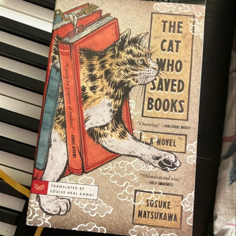 The Cat Who Saved Books