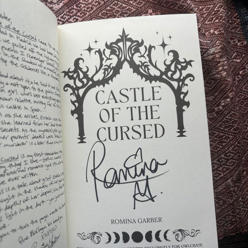 Castle of the Cursed Owlcrate HANDSIGNED Exclusive