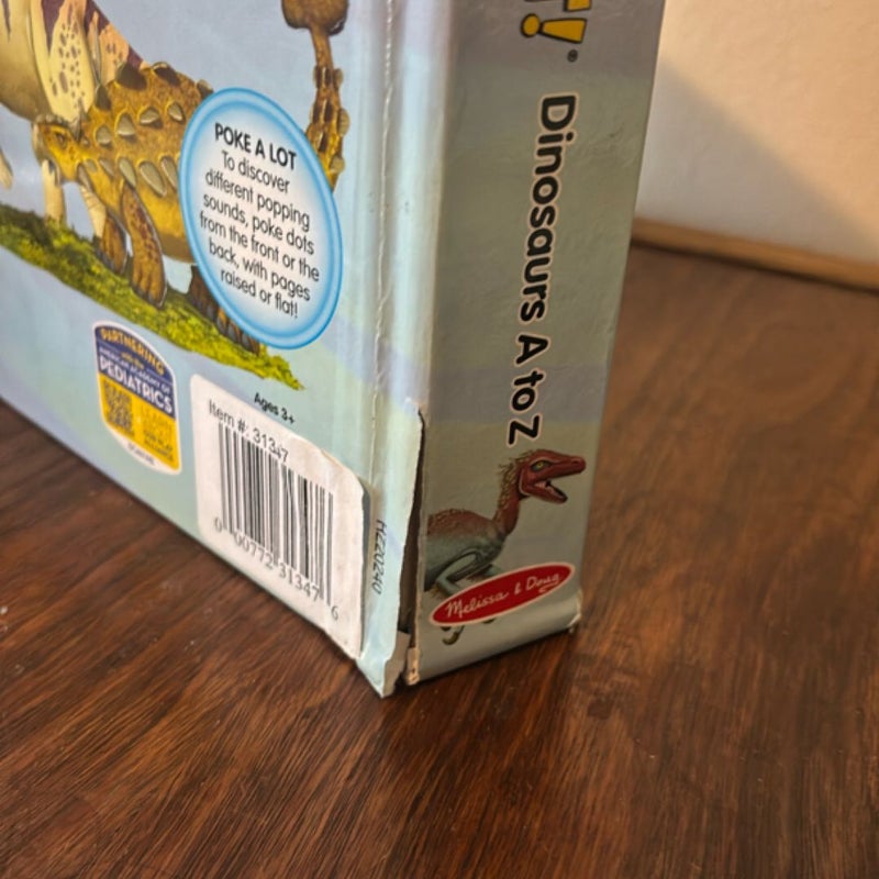 Poke-A-Dot! Dinosaurs A to Z