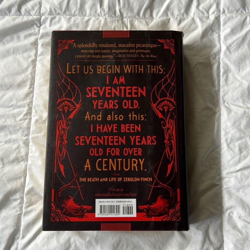 The Death and Life of Zebulon Finch, Volume One