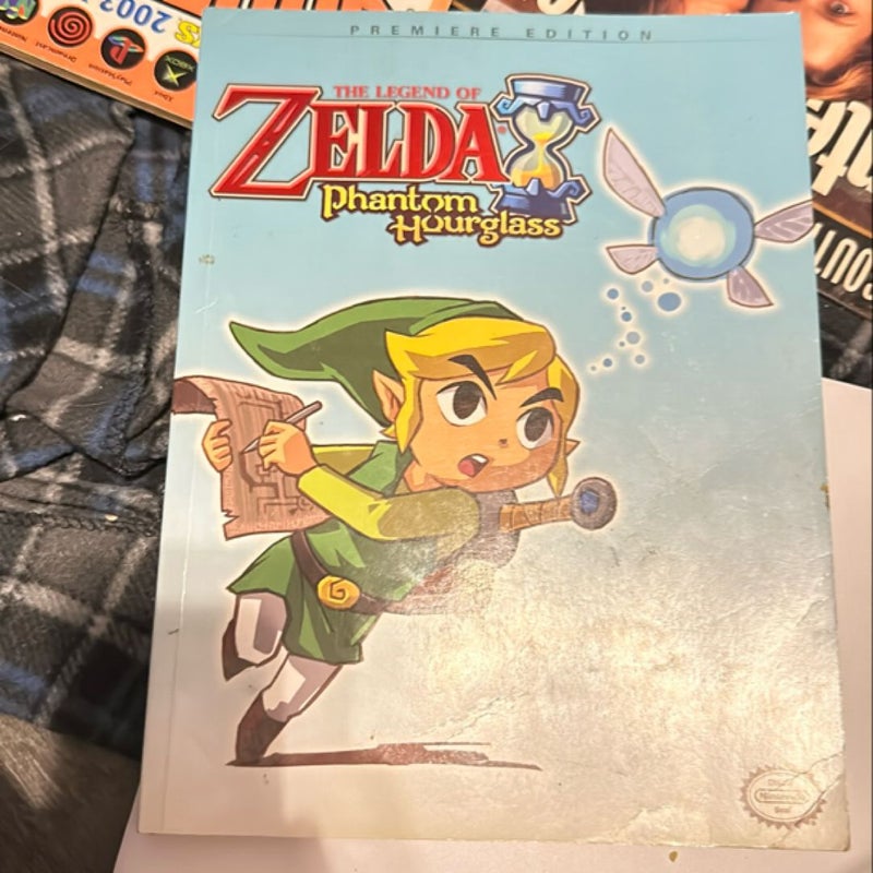 Zelda Phantom Hourglass Premiere Edition Player Game Guide Nintendo Strategy