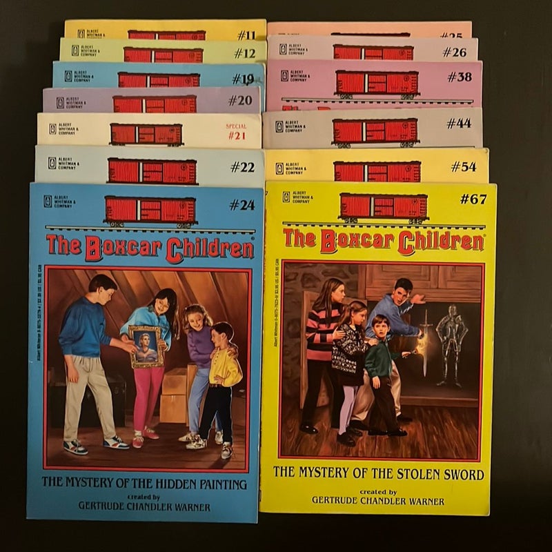 The Boxcar Children 13 Book Set