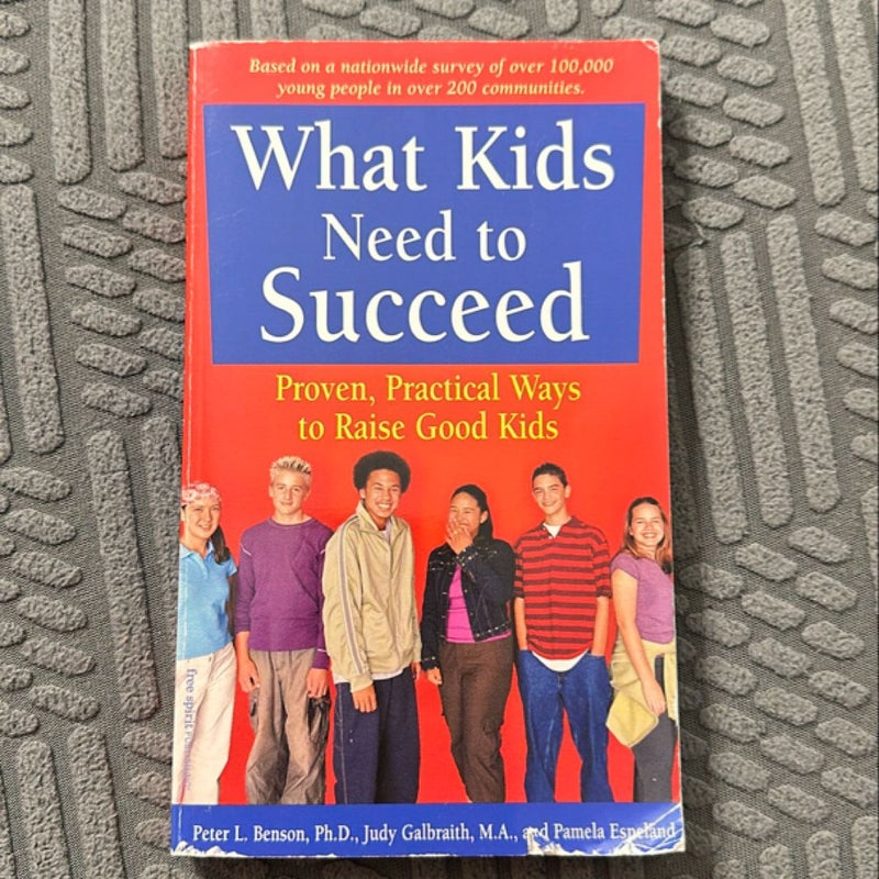 What Kids Need to Succeed