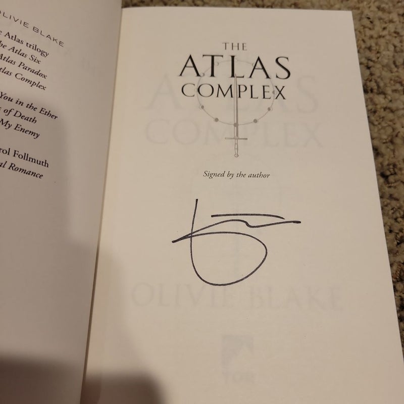 The Atlas Complex || Waterstones edition
