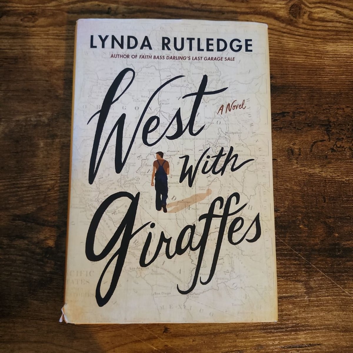 West with Giraffes by Lynda Rutledge