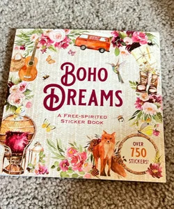 Boho Dreams Sticker Book