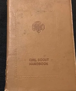 Girl Scout Handbook antique 1940