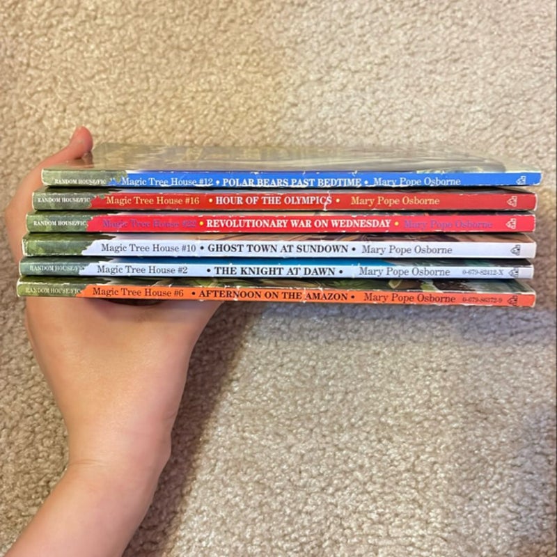 Magic tree house books 