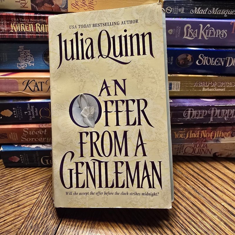 An Offer From a Gentleman - 1st edition STEPBACK - Avon Historical Romance