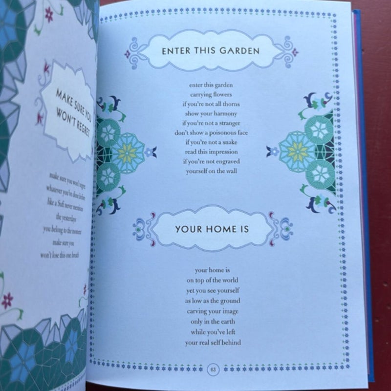 The Friendship Poems of Rumi