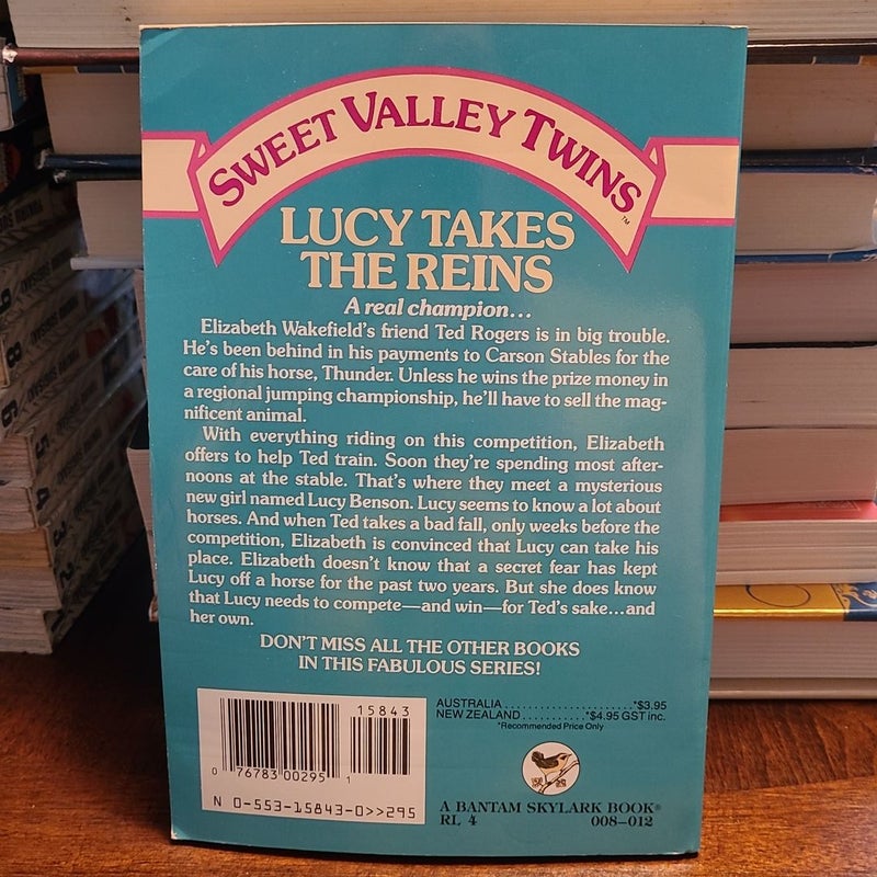 Sweet Valley Twins #45: Lucy Takes the Reins