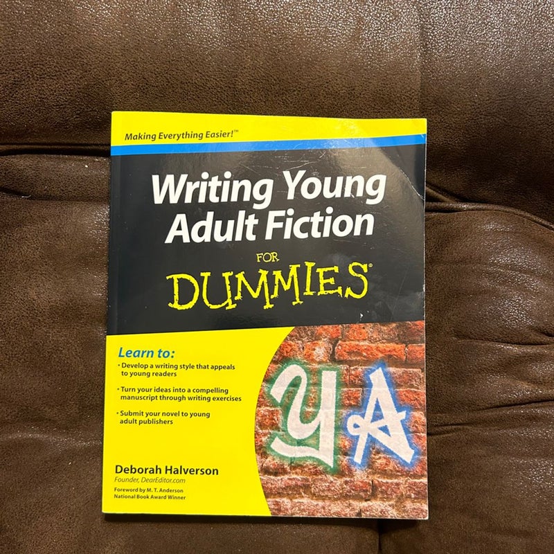 Writing Young Adult Fiction for Dummies