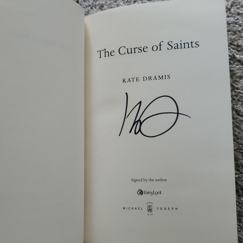 The Curse of Saints (Fairyloot Signed)