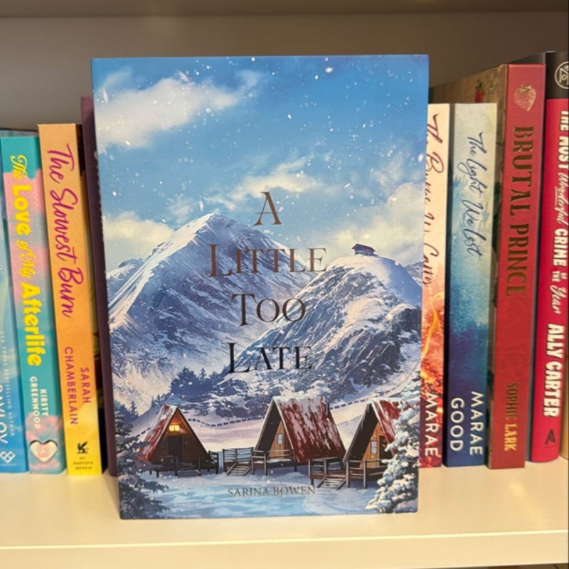 A Little Too Late Belle bookbox Edition 