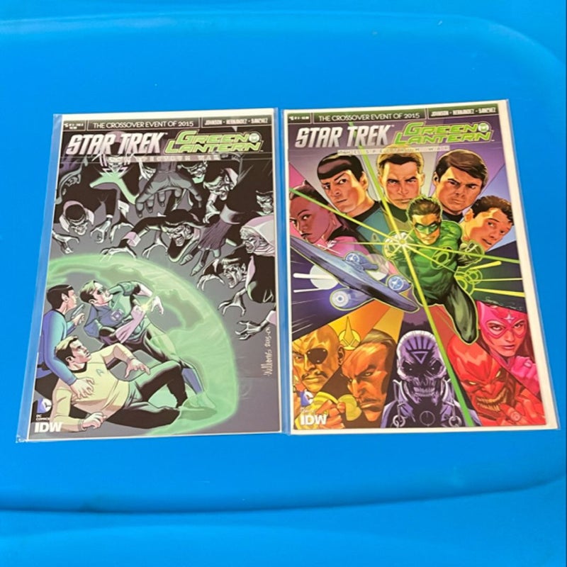 Star Trek/Green Lantern : Spectrum War (2015 IDW) Complete set #1-6