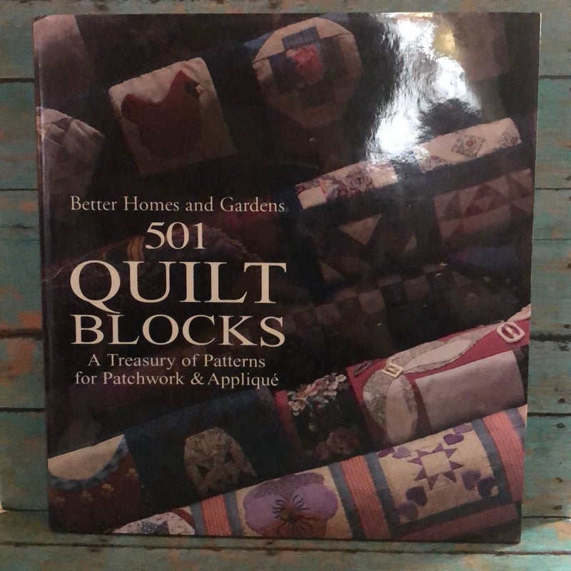 Better Homes and Gardens 501 Quilt Blocks