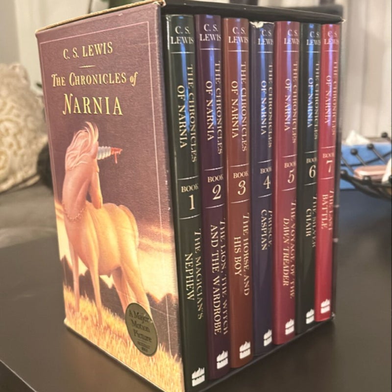 The Chronicles of Narnia Hardcover 7-Book Box Set