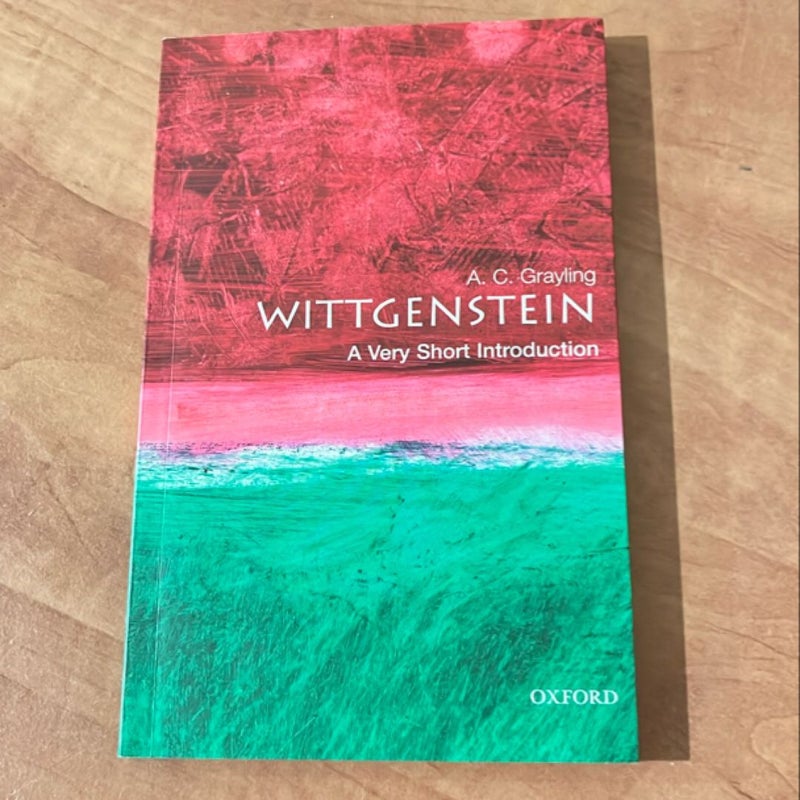 Wittgenstein: a Very Short Introduction