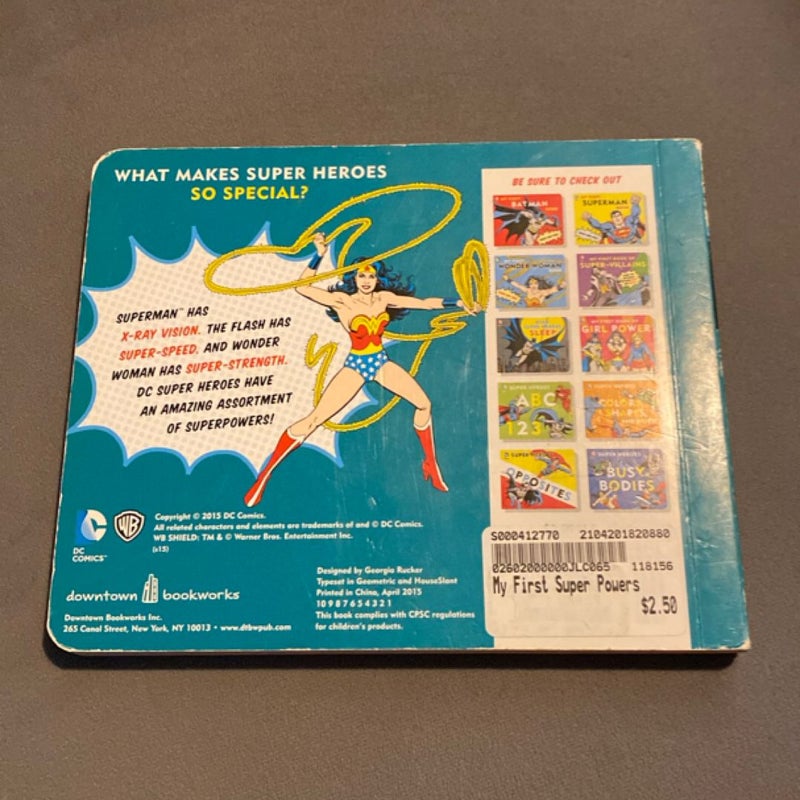 My First Book Of Superpowers