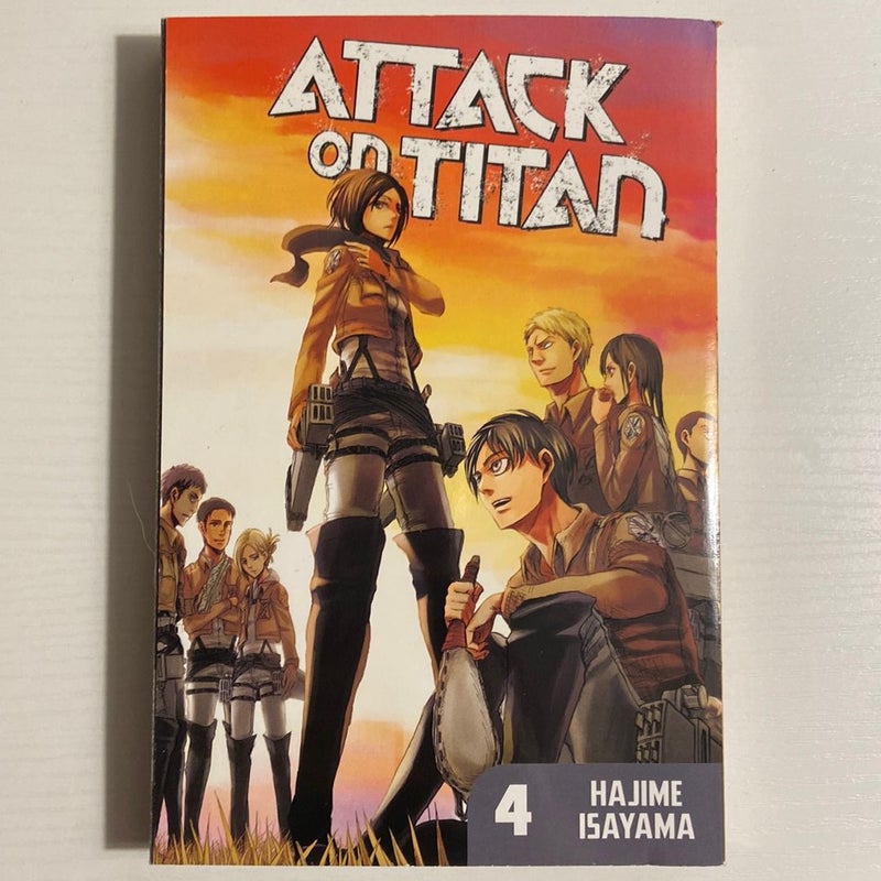 Attack on Titan, Vol. 4 by Hajime Isayama, Paperback