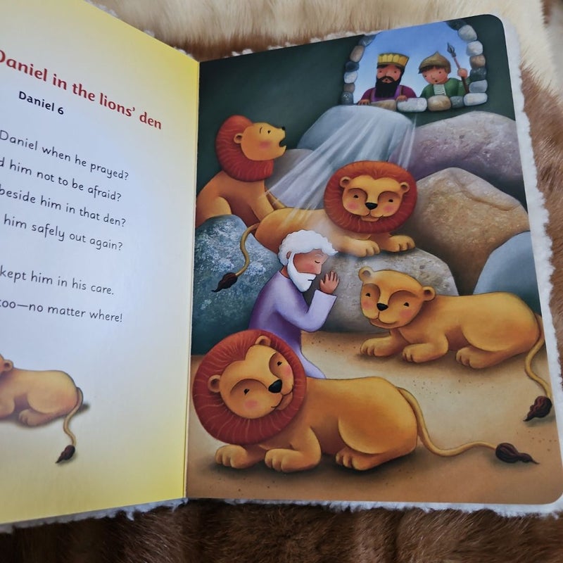 Baby's hug a bible