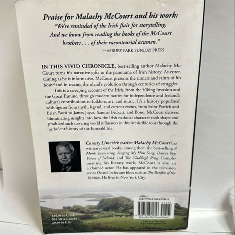 Malachy Mccourt's History of Ireland (paperback)