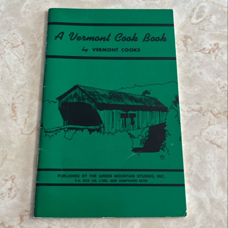 Vermont Cook Book booklet by Vermont Cooks, Paperback | Pangobooks