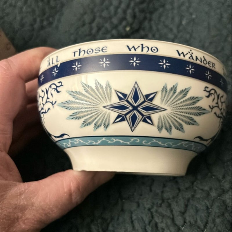 Lord of the Rings inspired Gondor ceramic bowl