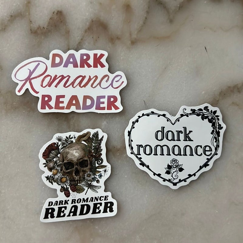 Dark romance stickers 