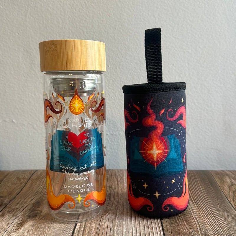 Illumicrate Tea Glass Bottle Infuser 