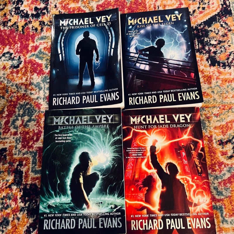 MICHAEL VEY Books 1-4 Richard Paul Evans Paperback Excellent
