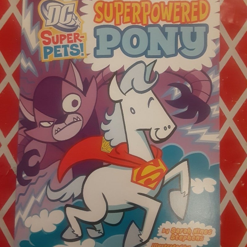 DC Super-Pets Superpowered Pony, Supergirls horse Comet. ART BALTAZAR 