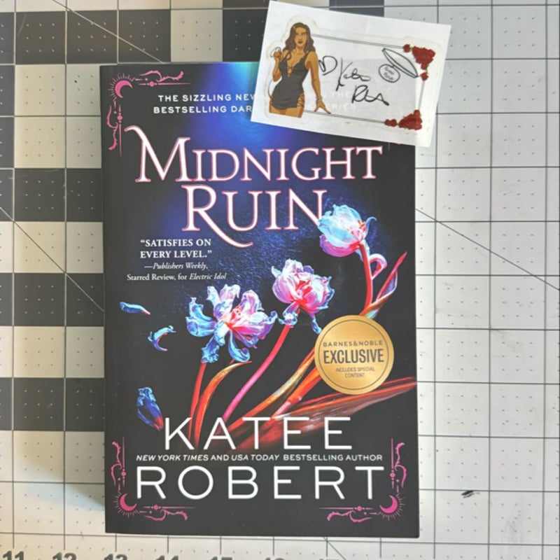 Midnight Ruin Barnes and Noble exclusive Editon with digital signed book plate 